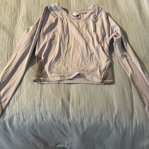 Athleta long sleeve workout top